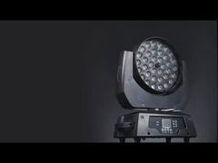 DMX512/Master-Slave/Sound/Auto Control Led Zoom Wash Moving Head 36X10W/15W RGBW 4 en 1