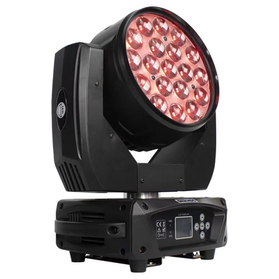 50000 horas de vida útil 19 pcs LED DJ Swing Beam Light para Bar Stage Show en RGB
