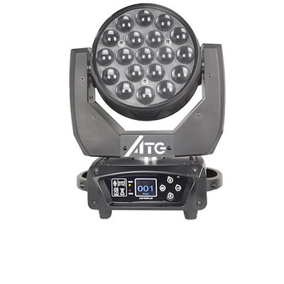 Equipo de iluminación para escenarios de conciertos de 300W Dmx 19*15 Rgbw 4 en 1 19 Pcs 15W LED 80 -10 50