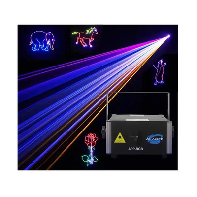 ATG 6W Iluminación láser de escenario RGB para DMX512 Luzes LED de control remoto Proje DJ KTV Disco