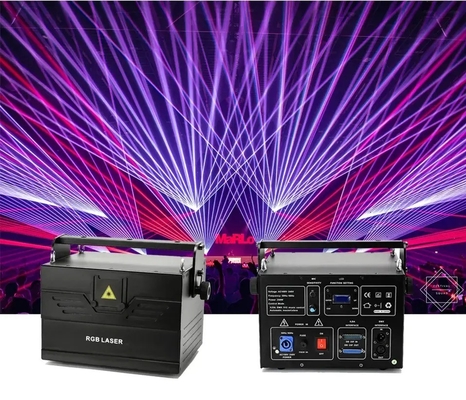 Luz láser de animación RGB de 5W 10W DMX RGBW Luz de DJ móvil para club nocturno