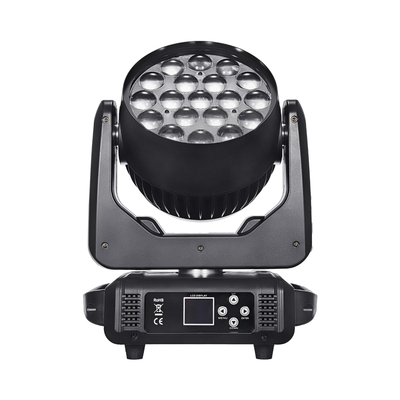 50000 Horas de Trabajo Tiempo de lavado Zoom 250W RGBW Zoom Luz móvil para eventos y fiestas