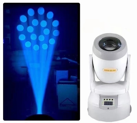 150W luz LED de haz de cabeza móvil DMX512 7R Iluminación de efecto de escenario con mando a distancia
